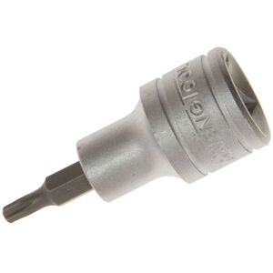 Teng M121225-C TX Tamper-Proof TORX Socket Bit 1/2in Drive T25 Teng M121225-C TX Tamper-Proof TORX Socket Bit 1/2in Drive T25