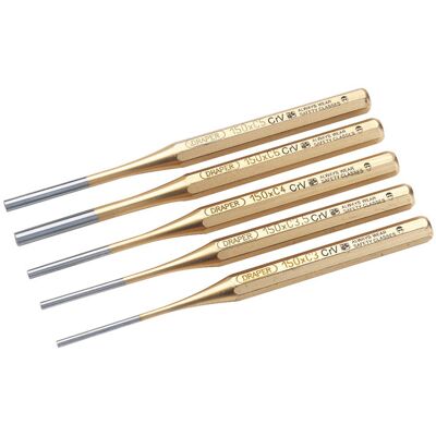 Draper Expert 13041 5 Piece Octagonal Parallel Pin Punch Set Draper Expert 13041 5 Piece Octagonal Parallel Pin Punch Set