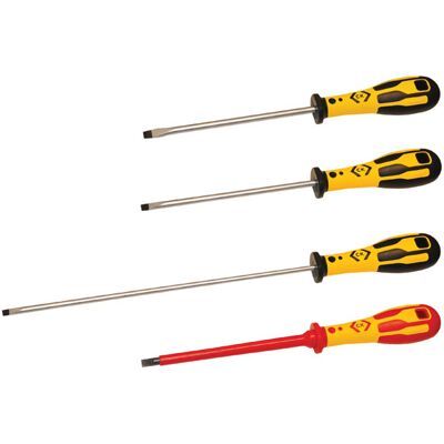C.K Tools T49110-055 Dextro Screwdriver Slotted Flared 5.5x100mm - Screwdriver C.K Tools T49110-055 Dextro Screwdriver Slotted Flared 5.5x100mm - Screwdriver