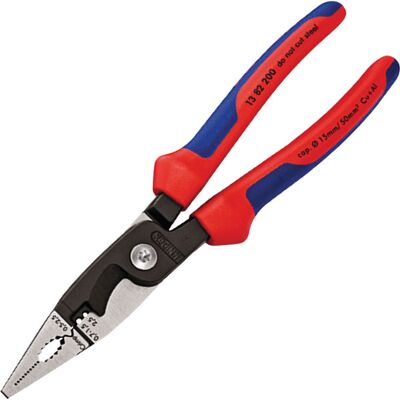 Knipex 13 86 200 VDE Pliers Electrical Installation Multi Componen... Knipex 13 86 200 VDE Pliers Electrical Installation Multi Componen...