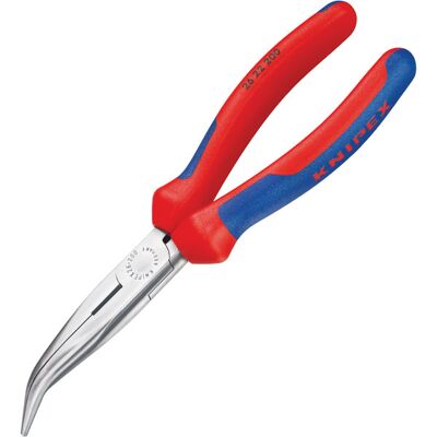 Knipex 26 22 200 Bent Snipe Nose Side Cutting Pliers (Stork Beak P... Knipex 26 22 200 Bent Snipe Nose Side Cutting Pliers (Stork Beak P...