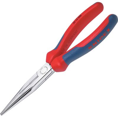 Knipex 26 21 200 Snipe Nose Side Cutting Pliers (Stork Beak Pliers... Knipex 26 21 200 Snipe Nose Side Cutting Pliers (Stork Beak Pliers...