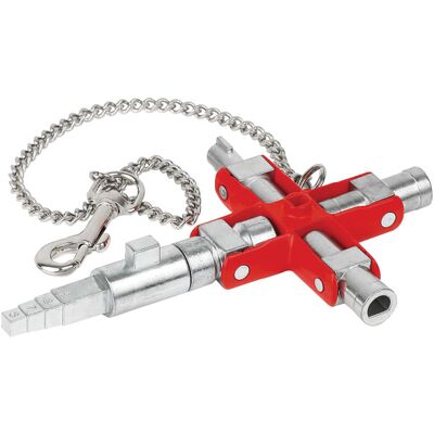Knipex 00 11 06 V01 Universal Key "Construction" Knipex 00 11 06 V01 Universal Key "Construction"