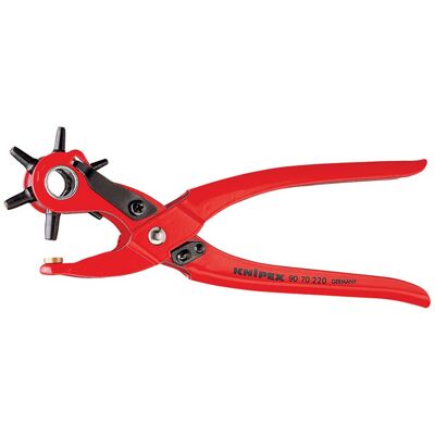 Knipex 90 70 220 Revolving Punch Pliers 220mm Knipex 90 70 220 Revolving Punch Pliers 220mm