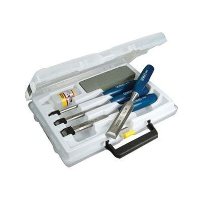 Stanley 0-16-129 5002 Bevel Edge Chisel Set of 4: 6, 12, 18 & 25mm Stanley 0-16-129 5002 Bevel Edge Chisel Set of 4: 6, 12, 18 & 25mm
