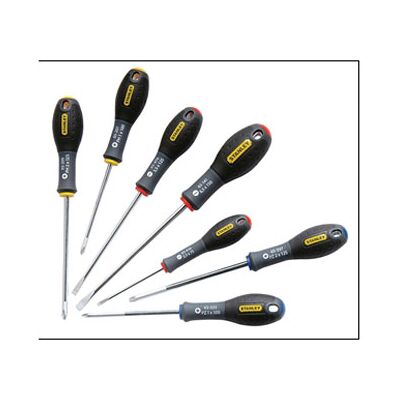 Stanley 0-65-438 FatMax Screwdriver Set Phillips/Pozi/Flared/Paral... Stanley 0-65-438 FatMax Screwdriver Set Phillips/Pozi/Flared/Paral...