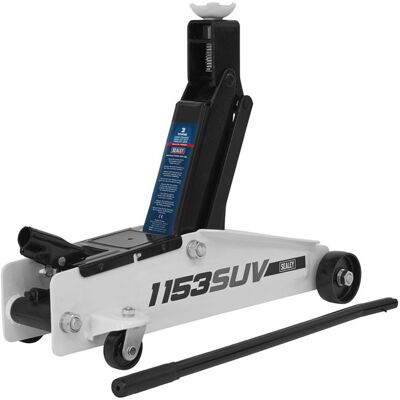 Sealey 1153SUV Long Chassis High Lift SUV Trolley Jack 3tonne Sealey 1153SUV Long Chassis High Lift SUV Trolley Jack 3tonne