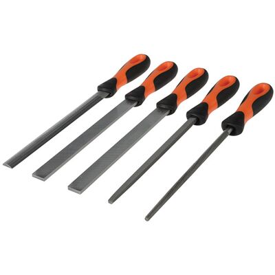 Bahco 1-478-08-1-2 200mm (8in) Mixed Cut File Set, 5 Piece Bahco 1-478-08-1-2 200mm (8in) Mixed Cut File Set, 5 Piece