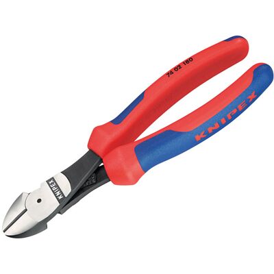 Knipex 74 02 160 SB High Leverage Diagonal Cutters Multi-Comp Grip... Knipex 74 02 160 SB High Leverage Diagonal Cutters Multi-Comp Grip...