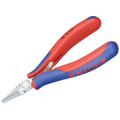 Knipex 35 12 115 SB Electronics Flat Jaw Pliers Multi-Component Gr... Knipex 35 12 115 SB Electronics Flat Jaw Pliers Multi-Component Gr...