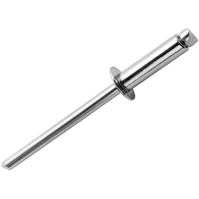 Rapid Uk Rapid 5000393 Stainless Steel Rivets 3.2 x 8mm Blister of 50 Rapid Uk Rapid 5000393 Stainless Steel Rivets 3.2 x 8mm Blister of 50