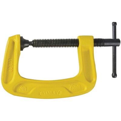 Stanley 0-83-035 Bailey G-Clamp 150mm (6in) Stanley 0-83-035 Bailey G-Clamp 150mm (6in)