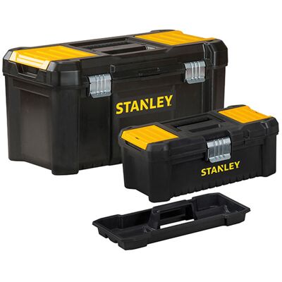 Stanley STST1-75772 Essential Toolbox Bonus Pack 32cm (12.1/2in) &... Stanley STST1-75772 Essential Toolbox Bonus Pack 32cm (12.1/2in) &...