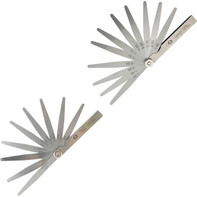 CK Tools T3527M 413 Feeler Gauge - 13 Blades, 100mm, Metric CK Tools T3527M 413 Feeler Gauge - 13 Blades, 100mm, Metric