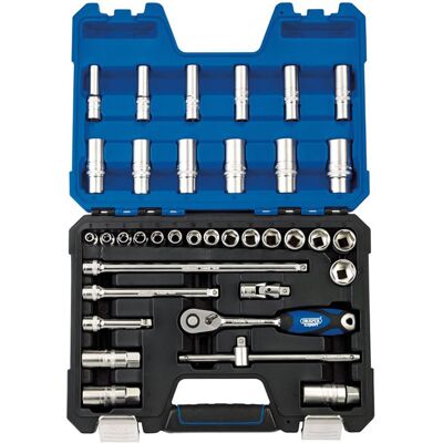 Draper Expert 16449 3/8" Sq. Dr. Metric Socket Set (36 Piece) Draper Expert 16449 3/8" Sq. Dr. Metric Socket Set (36 Piece)