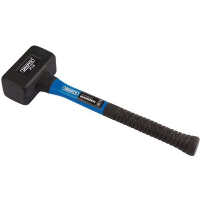 Draper 74320 Rubber Dead Blow Hammer with Fibreglass Shafts (900g/... Draper 74320 Rubber Dead Blow Hammer with Fibreglass Shafts (900g/...