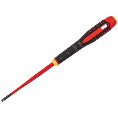 Bahco BE-8040SL ERGO™ Slim VDE Insulated Slotted Screwdriver 4.0 x... Bahco BE-8040SL ERGO™ Slim VDE Insulated Slotted Screwdriver 4.0 x...