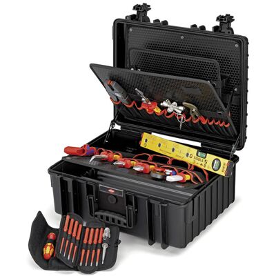 KNIPEX 00 21 36 Tool Case "Robust34" Electric 26 parts 419 mm KNIPEX 00 21 36 Tool Case "Robust34" Electric 26 parts 419 mm