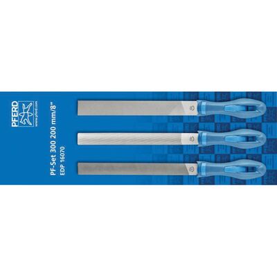 PFERD 11800533 Workshop File Set Hieb 3 200 mm in a PVC roll-up bag PFERD 11800533 Workshop File Set Hieb 3 200 mm in a PVC roll-up bag