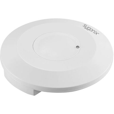 Sygonix SY-6118228 Motion Detector - 360° Range 16m Sygonix SY-6118228 Motion Detector - 360° Range 16m
