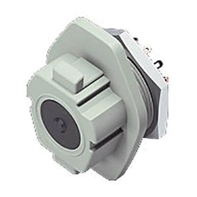 Binder 09 1724 000 12 Female Circular Connector Panel Mount Binder 09 1724 000 12 Female Circular Connector Panel Mount
