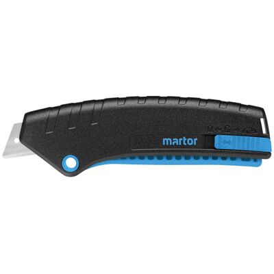 Martor 12500202 SECUNORM MIZAR Knife: Rounded Blade Lever GS Certified Martor 12500202 SECUNORM MIZAR Knife: Rounded Blade Lever GS Certified
