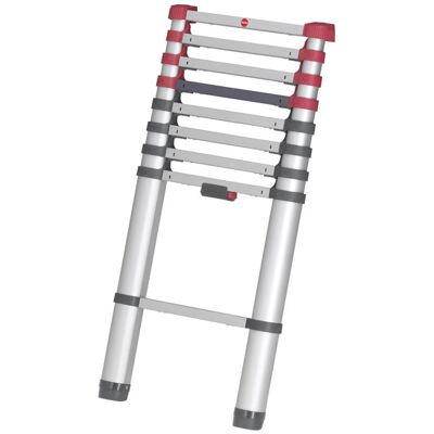 Hailo 7113-131 T80 FLEXLINE Aluminium Telescopic Ladder 4.5m Silver Hailo 7113-131 T80 FLEXLINE Aluminium Telescopic Ladder 4.5m Silver
