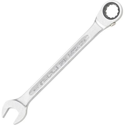 Stahlwille 41474242 Ratchet Wrench - 15° Offset, 72 Teeth Stahlwille 41474242 Ratchet Wrench - 15° Offset, 72 Teeth