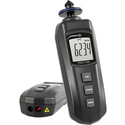 PCE Instruments PCE-T 238 Tachometer - Contactless & Contact RPM PCE Instruments PCE-T 238 Tachometer - Contactless & Contact RPM