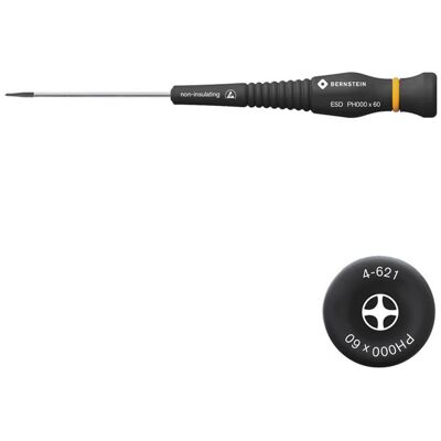 Bernstein Model 4-621 - Phillips Screwdriver PH000 - 60mm - Electronics Bernstein Model 4-621 - Phillips Screwdriver PH000 - 60mm - Electronics