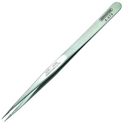 Bernstein 5-075 High Precision SMD Tweezers - 140mm Sharp Pointed Tips Bernstein 5-075 High Precision SMD Tweezers - 140mm Sharp Pointed Tips