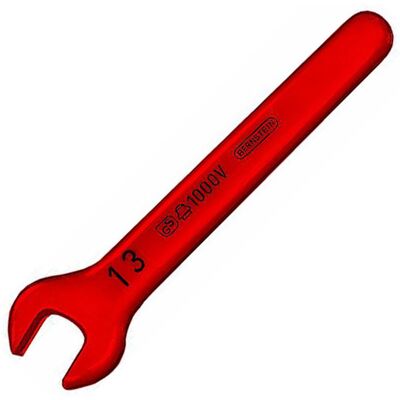 Bernstein 16-505 VDE Single-Ended Open-Jaw Wrench - 10mm - Wrench Bernstein 16-505 VDE Single-Ended Open-Jaw Wrench - 10mm - Wrench