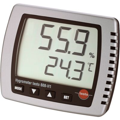 Testo 608-H1 Thermo-Hygrometer - Indoor Climate Monitor Testo 608-H1 Thermo-Hygrometer - Indoor Climate Monitor