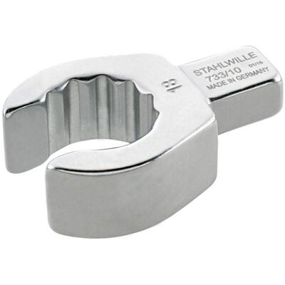 Stahlwille 733/10 Open-Ring Star Head for Torque Wrenches Stahlwille 733/10 Open-Ring Star Head for Torque Wrenches