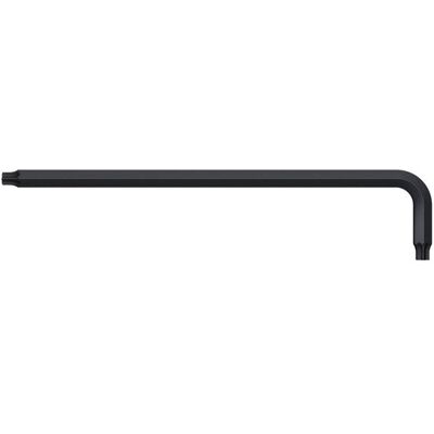 Wiha T15 Torx Key - Ergonomic Bent Handle, Black Steel, 136mm Wiha T15 Torx Key - Ergonomic Bent Handle, Black Steel, 136mm