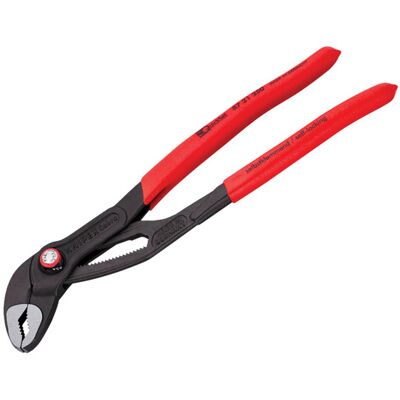 Knipex 87 21 250 SB Cobra® Quickset Water Pump Pliers PVC Grips 25... Knipex 87 21 250 SB Cobra® Quickset Water Pump Pliers PVC Grips 25...