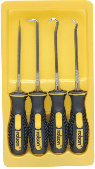 Rolson 59133 4pc Pick & Hook Set