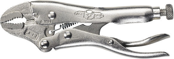 IRWIN T0502EL4 Vise-Grip Curved Jaw Locking Plier with Wire Cutter...