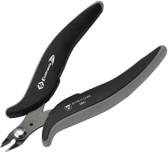 CK Tools T3883 Ecotronic ESD Side Cutters (Micro)