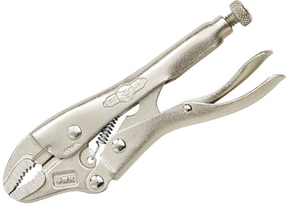 IRWIN Vise-Grip T0702EL4 7WRC Curved Jaw Locking Pliers Wire Cutte...
