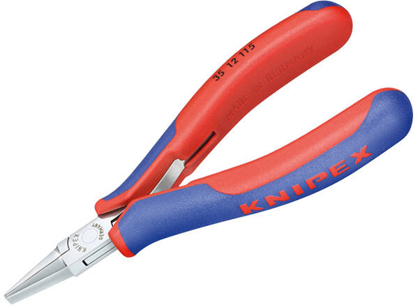Knipex 35 22 115 SB Electronics Half Round Jaw Pliers Multi-Compon...