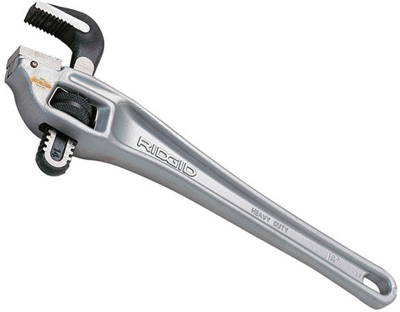 RIDGID 31125 Aluminium Offset Pipe Wrench 450mm (18in)