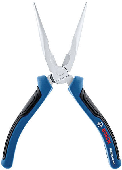 Bosch 1600A01TH8 Needle Nose Pliers 204mm 1piece Professional Quality