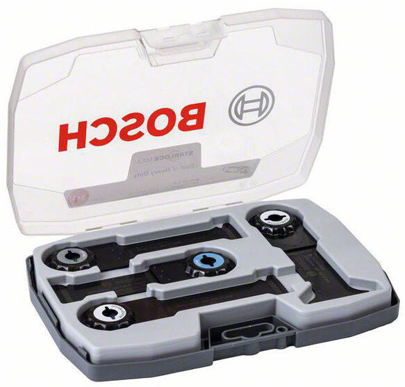 Bosch 2608664132 Heavy Duty Plunge Saw Blade Set 4-Piece Starlock Max