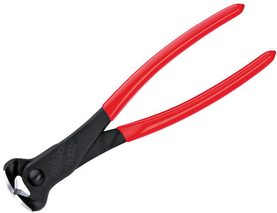 Knipex 68 01 200 SB End Cutting Pliers PVC Grip 200mm (8in)