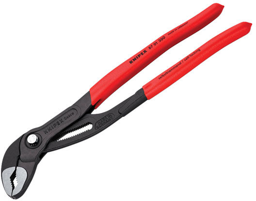 Knipex 87 01 300 SB Cobra® Water Pump Pliers PVC Grip 300mm - 60mm...
