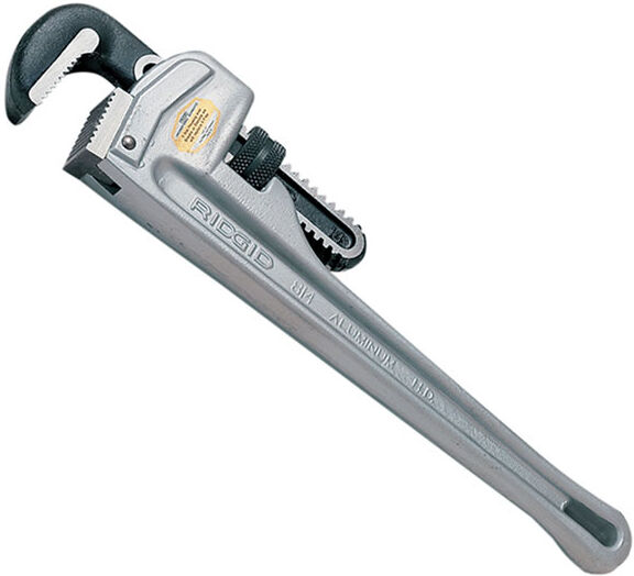 RIDGID 31100 Aluminum Straight Pipe Wrench 450mm (18in)