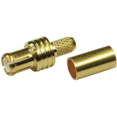Telegärtner MCX Female Connector - Vertical Mount RF Connector Telegärtner MCX Female Connector - Vertical Mount RF Connector