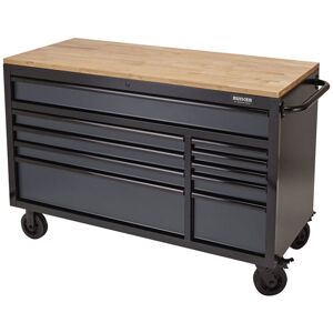 Draper BUNKER® 08227 Workbench 10 Drawer Roller Tool Cabinet 56" Grey Draper BUNKER® 08227 Workbench 10 Drawer Roller Tool Cabinet 56" Grey