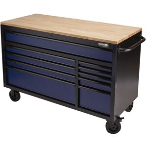 Draper BUNKER® 08237 Workbench 10 Drawer Roller Tool Cabinet 56" Blue Draper BUNKER® 08237 Workbench 10 Drawer Roller Tool Cabinet 56" Blue